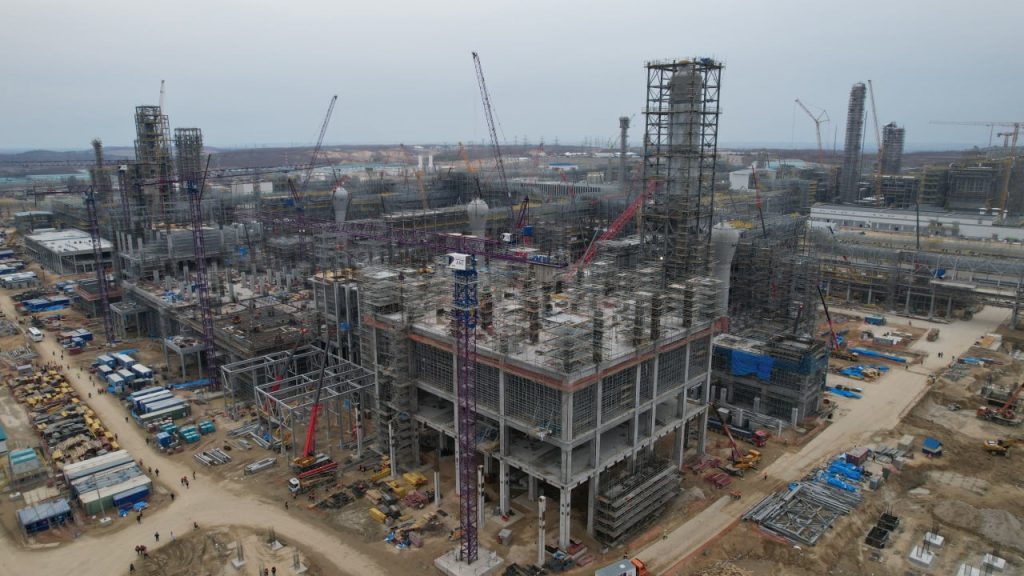 Амурский газохимический комплекс (АГХК) в г. Свободный